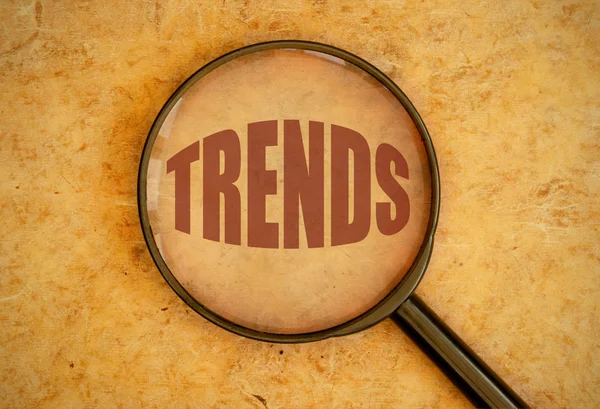 Trends word — Stock Photo, Image