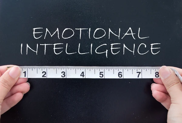 Konzept der emotionalen Intelligenz messen — Stockfoto