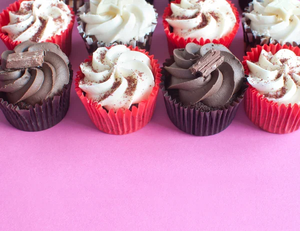 Tasty Assorted cupcakes — Stock Photo, Image