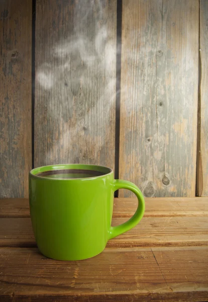 Dampende warme chocolademelk — Stockfoto