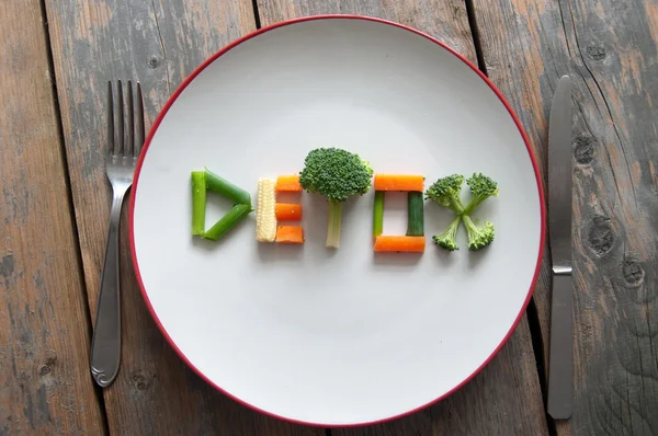 Conceito de dieta Detox — Fotografia de Stock