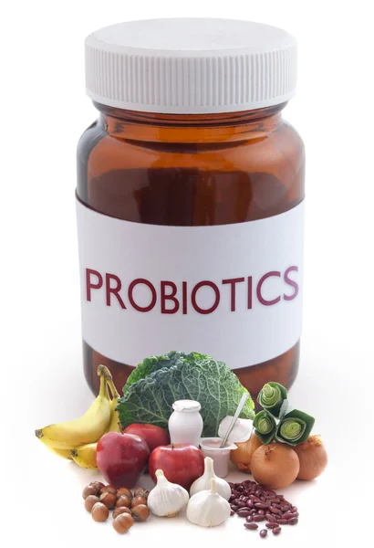 Probiotici pillole concetto — Foto Stock