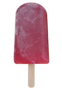 Üzerinde kırmızı lolipop