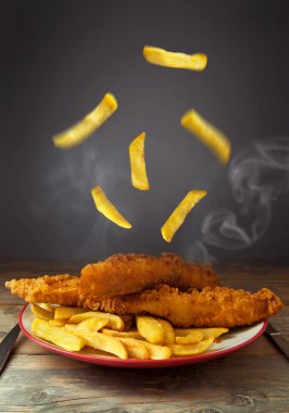 traditional fish and chips