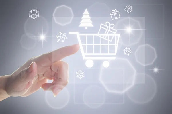 Christmas shopping concept — Stock Photo, Image