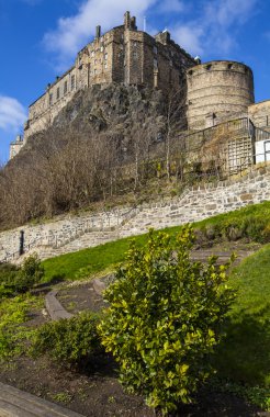 edinburgh Kalesi'nin görünümü 