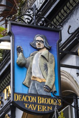 Deacon Brodies Tavern in Edinburgh clipart