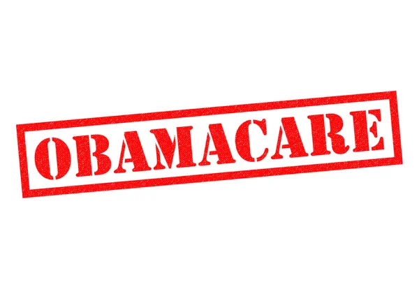 Obamacare ゴム印 — ストック写真