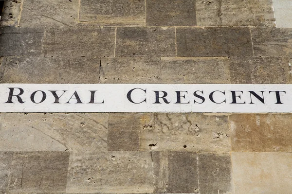 Royal Crescent i badet — Stockfoto