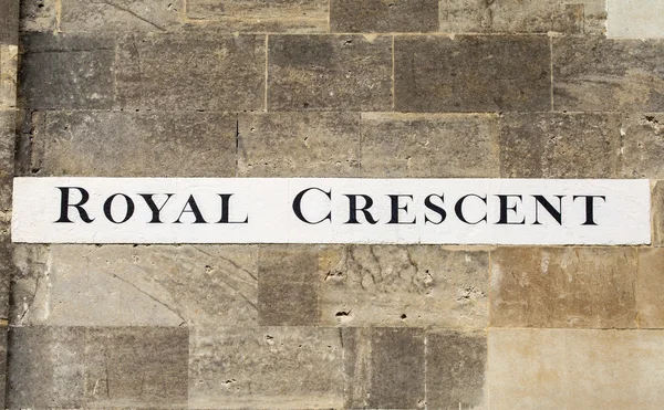 Royal Crescent i badet — Stockfoto