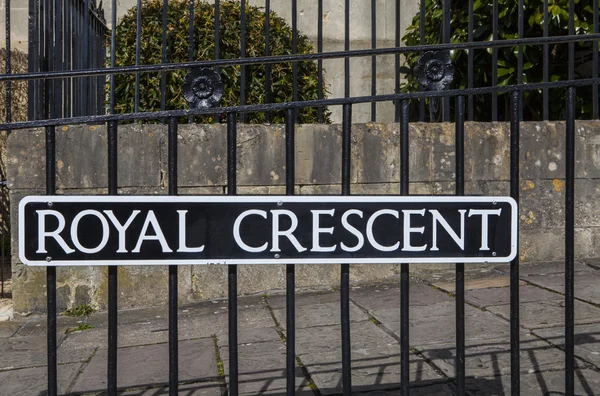 Royal Crescent w Bath — Zdjęcie stockowe