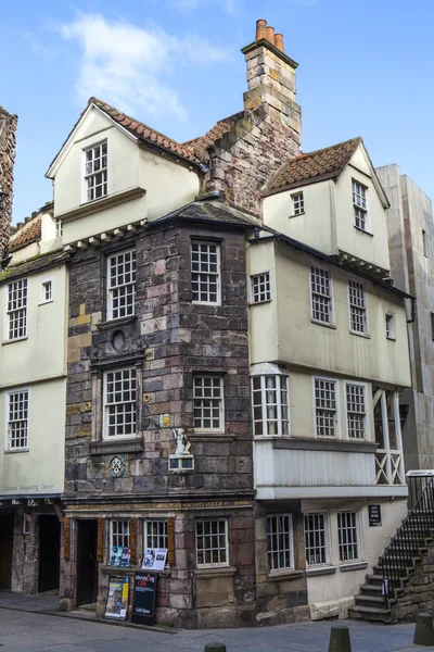 John Knox House em Edimburgo — Fotografia de Stock