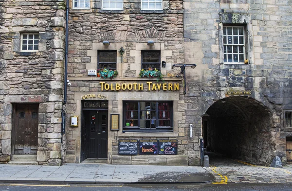 Tolbooth taverne in edinburgh — Stockfoto