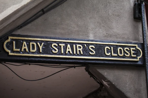 Lady Stairs Close à Édimbourg — Photo