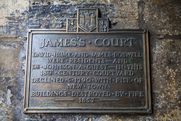 James 's Court en Edimburgo — Foto de Stock