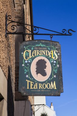 Clarindas Tea Room in Edinburgh clipart