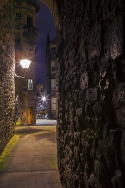 Bayan merdiven yakın Edinburgh