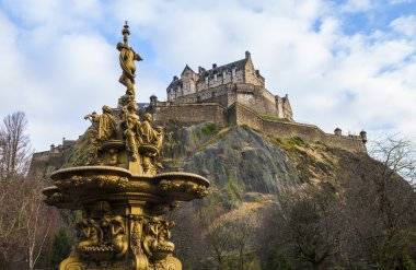 İskoçya 'daki Edinburgh Kalesi