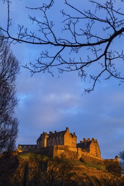 İskoçya 'daki Edinburgh Kalesi