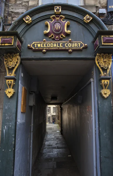 Tweeddale Court en Edimburgo — Foto de Stock