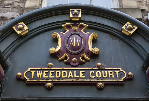 Pengadilan Tweeddale di Edinburgh — Stok Foto