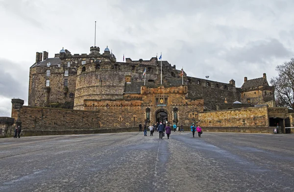 Castello di edinburgh in Scozia — Foto Stock