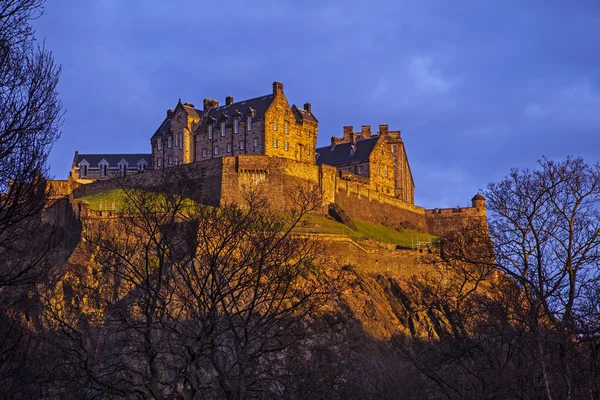 Castello di edinburgh in Scozia — Foto Stock