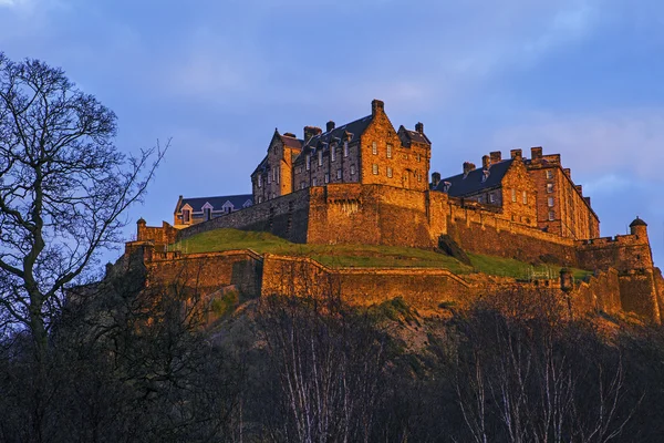 Castello di edinburgh in Scozia — Foto Stock