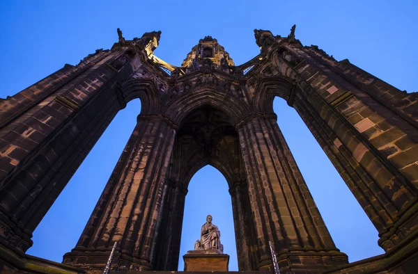 Pomnik Scotta w Edinburgh — Zdjęcie stockowe