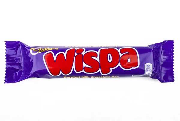 Wispa Cadbury σοκολάτα μπαρ — Φωτογραφία Αρχείου