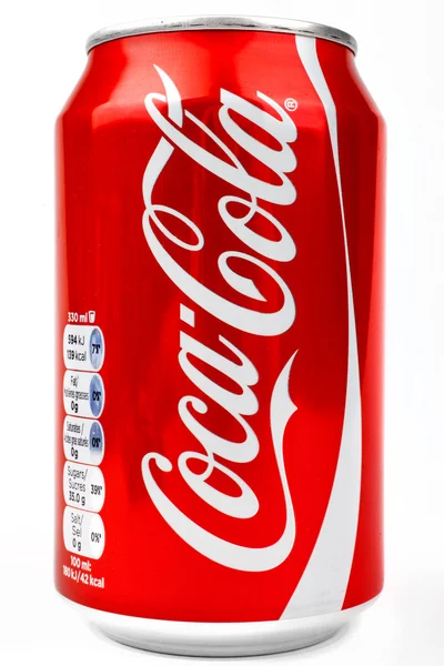 Can of Coca Cola — Stock Photo, Image