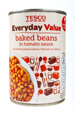 Tesco her gün değeri pişmiş fasulye
