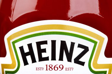 Heinz logosuna domates ketçap