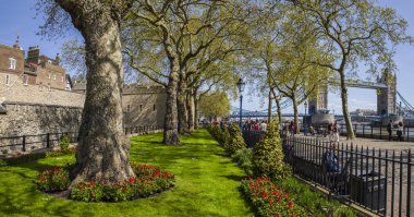 Londra Tower Bridge ve Tower of London