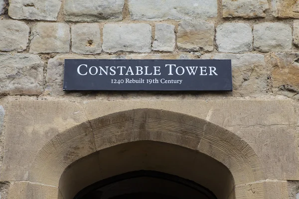 Konstapel tornet på Tower of London — Stockfoto