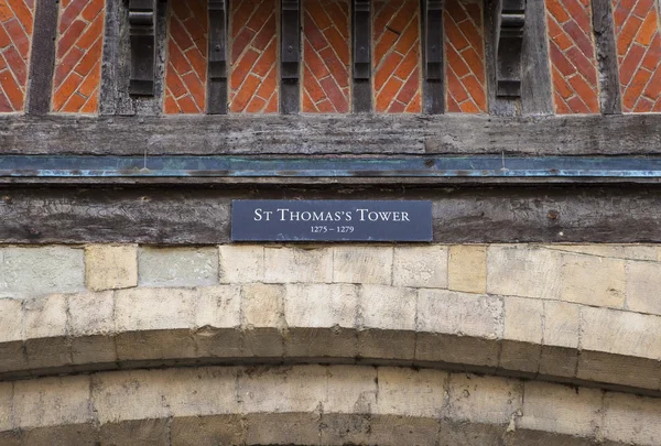 St thomas 's tower auf dem tower of london — Stockfoto