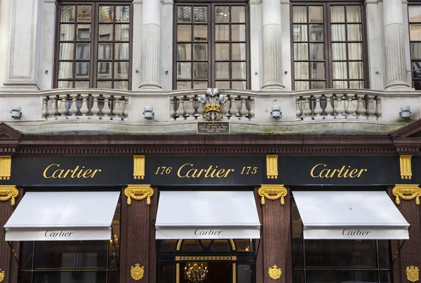 Cartier winkel in Londen — Stockfoto