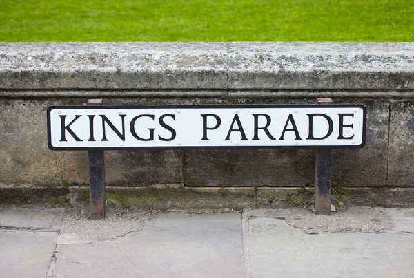 Kings Parade, Cambridge — Stok fotoğraf