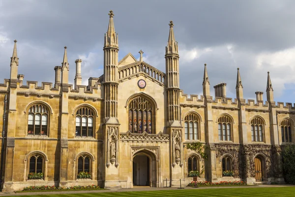 Corpus Christi College na Universidade de Cambridge — Fotografia de Stock