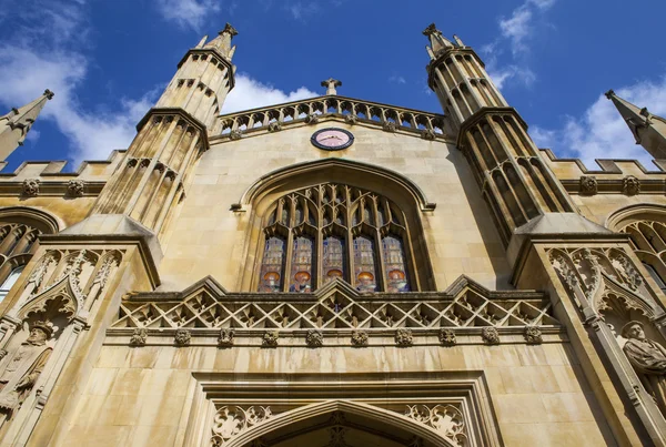 Corpus Christi College na Cambridgeské univerzitě — Stock fotografie