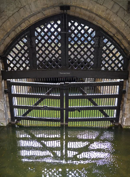 Traitors Gate at the Tower of London — Stock Photo, Image