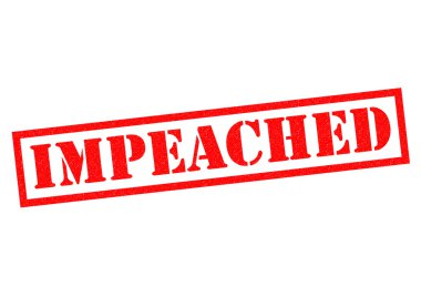 IMPEACHED Rubber Stamp clipart