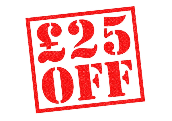 Kapalı 25 İngiliz Lirası