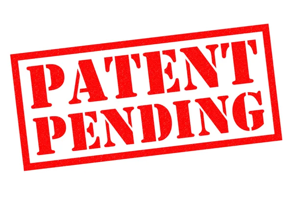 Patent Pending Rubberstempel — Stockfoto