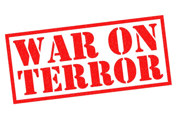 Krig mod terror - Stock-foto