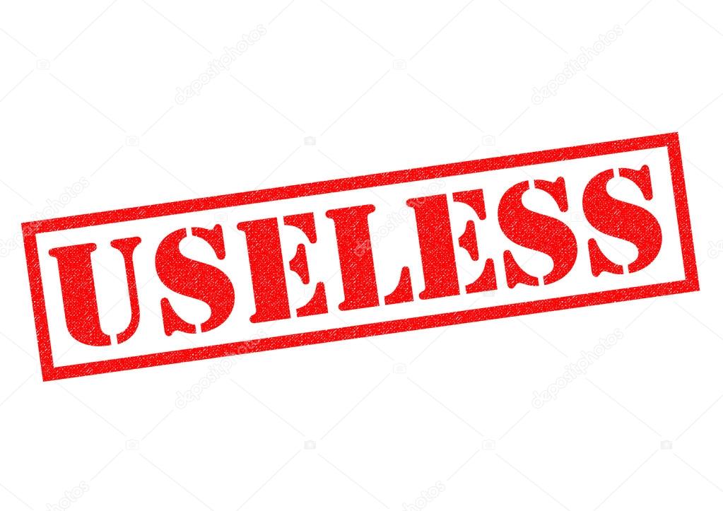 USELESS Rubber Stamp — Stock Photo © chrisdorney #111115074