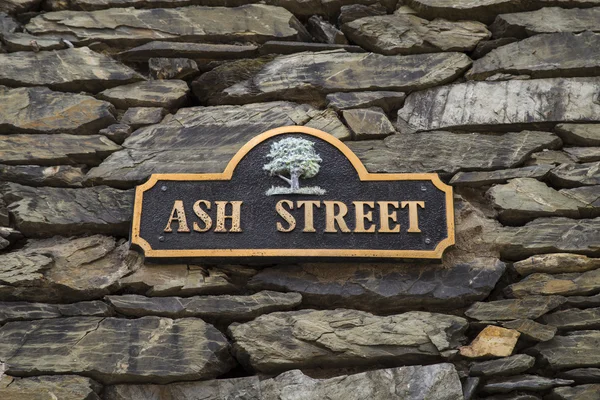 Ash Street em Bowness em Windermere — Fotografia de Stock