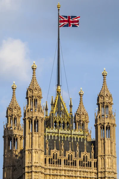 Union Jack in Londen — Stockfoto