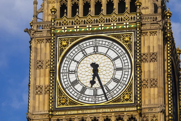 Elizabeth Tower Clock Face — Stock Photo, Image