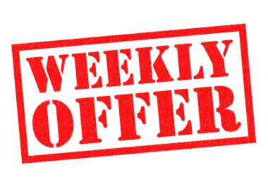 Haftalık teklif lastik damgası